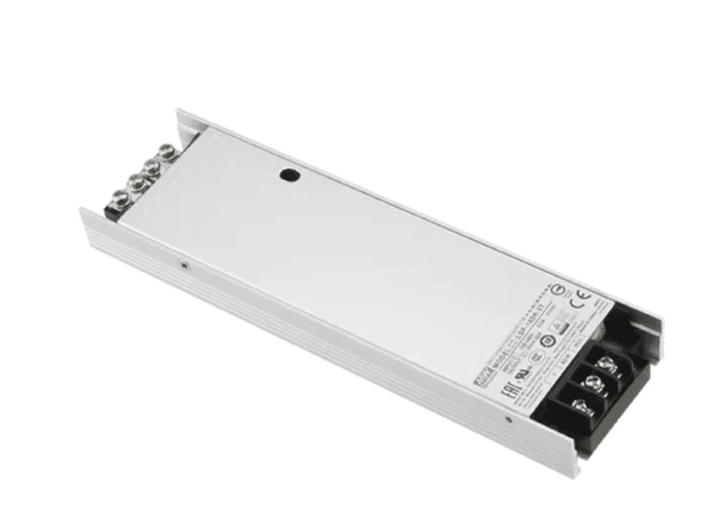 Fonte LSP-160 Tipo Slim Fonte AC/DC com PFC Alta Eficiência MeanWell